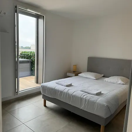 Séjour chez l'habitant Colocation Terrasse Xxl Port Marianne Montpellier